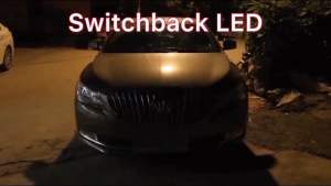 T20 7440 1156 signal Led dual color switchback light drl - stay as drl white and amber when u signal 12v extremely bright 3030 chipset