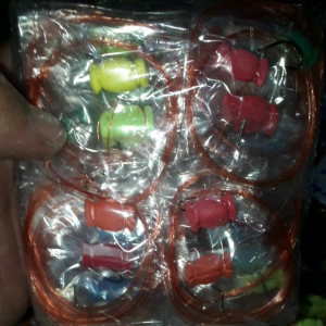 Combo 6 bộ lưỡi câu số 6 hoặc số 8 hoặc số 10 hoặc số 12 kèm dây và phao