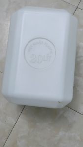 Can nhựa 20 lít màu trắng hàng cao cấp việt nhật