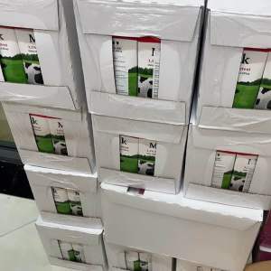 Sữa tươi tiệt trùng nguyên kem không đường Mlekovita Ba Lan - Hộp 1L