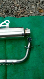 Knalpot racing Gps Beat deluxe Inlet 50 leher atas
