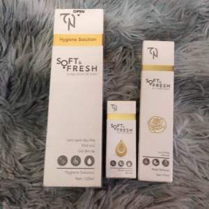 ( Mua 1 Tặng 2 ) Dung Dịch Vệ Sinh Soft & Fresh Đông Anh 120 ML Mẫu Mới Chính Hãng