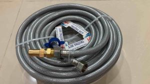 Bộ rửa xe tưới cây tiện lợi 3 m & vật dụng đấu nối - Bảo hành 6 tháng