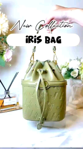 Tas Selempang Mini Jimshoney Irise Bag Daily Hangout - Tas Serut Wanita Kulit