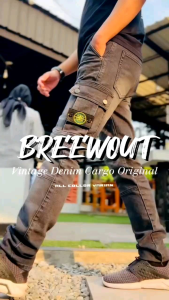 Celana Cargo Panjang Pria & Celana Jeans Slimfit Premium