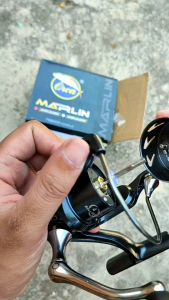 Reel Orca Marlin Power Handle Almunium Spool Putaran Reel Halus Reel Spin Casting 3000 Series Gear Ratio 5.2:1 - Lazada