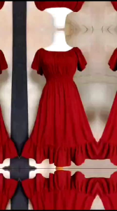 DRESS  NIKEN MIDI DRESS WANITA DEWASA