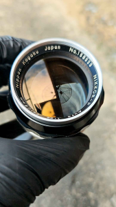 เลนส์กล้อง Nippon Kogaku Nikkor-P Auto 105mm f2.5 (22)Pre-AI Mount No.158323