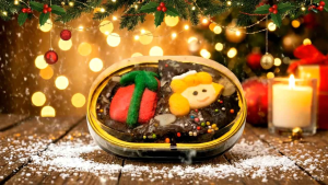 บราวนี่ช็อกโกแลต คริสต์มาส (ถ้วยทอง ขนาด68 ml)