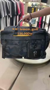 Túi Đựng Đồ Golf AMAZINGCRE Hàn Quốc - AMCR A-Force Camo Boston Bag | Có Ngăn Đựng Giày Riêng Biệt Chất Liệu Vải Dù Cao Cấp