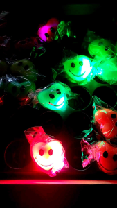 ราคา/กล่อง แหวนยางไฟกระพริบ