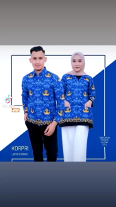 SERAGAM KORPRI PRIA&WANITA FURING&NON FURING TERBARU