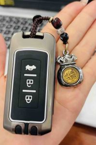 Móc treo xe móc treo điện thoại túi tiền phong thuỷ may mắn tài lộc