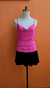 NEW atasan tank top wanita pink GUESS cewek S M cute MEWAH blouse santai