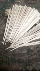 tusuk sate gepeng 22 cm per 100 pcs tusuk sate maranggi tusukan bambu tusuk sate kambing