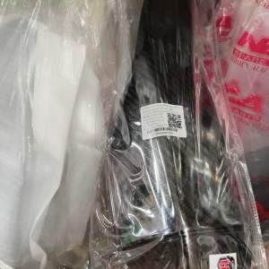 คลิป ฝาครอบท่อ กันร้อน MSX 125 เก่า เคฟล่าดำ ดำด้าน