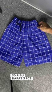 PAKET 30K DPT 3 CELANA BOXER SKENA TARTAN PENDEK