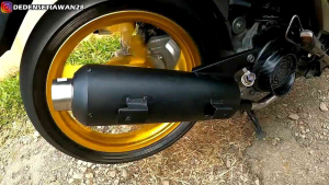 Knalpot Standar Racing Copy cms/Tzm Project no Tameng All Motor matic Nmax Aerox Vario Beat Scoopy Suara Adem ngebass ngerung Suara tidak Bising