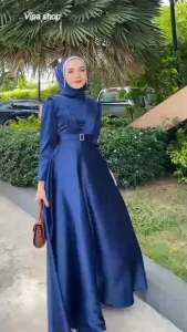 เดรชรุ่นจีบอกแต่งเข็มขัดเลต