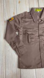 BAJU PENGGALANG PANJANG/ BAJU ATASAN PRAMUKA LAKI-LAKI PANJANG UNTUK SDSMP & SMA