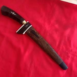 PISAU SEMBELIH TARISI JASINGA CHENGLIEM FULL KAYU RUYUNG