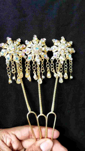 Mentul Tiruan Diamond / Aksesoris Pengantin / Kembang Goyang