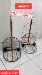 กรงต่อนกทรงเวียดนาม ต่อนกได้หลากหลายชนิด