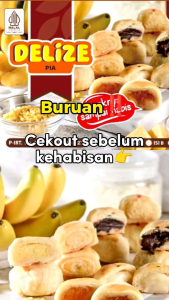 Kue Pia Delize Kacang Hijau Rasa Mix 8 Rasa isi 12 biji