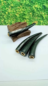 Padutan Once pipa tanduk kerbau hitam pilihan R51