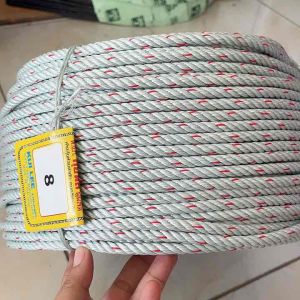 เชือกตรากวาง 8 มิล เชือกใยยักษ์ตรากวาง เชือกถักเหนียว เชือกใยยักษ์ของแท้ รับประกันคุณภาพ