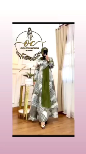Beena Basic // COD Gamis Model Terbaru Brand One Collection
