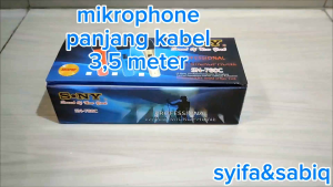 MIC KABEL / MIKROPHONE KABEL SONY SN-780C