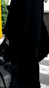 Outer Sifon Cantik Bahan Sifon Saudi Real Pic by Sabella Abaya