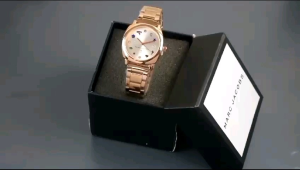 Jam Tangan Wanita Mark 705 Tangal Aktif Strap Rantai Stainless Stell