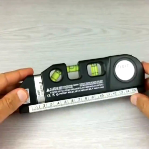 Laser Level PRO3 FIXIT meteran multifungsi - Waterpass - Laser Level Vertikal Horizontal -Meteran