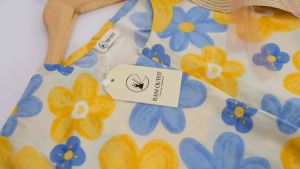 Daster Panjang Lengan 3/4 Panjang SemataKaki Motif Cantik Viral Kekinian Bumil Busui