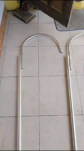 TIANG LAMPU JALAN PANJANG 3 METER FULLSET