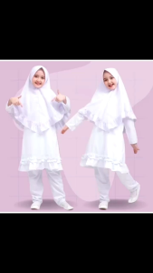 Oneset Gamis Anak Perempuan: Desain & Bahan