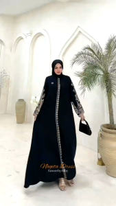 damla id gamis semi abaya amore by ruby terbaru 2025 edisi nagita dress