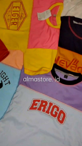 Paket Promo 100rb Dapat 4 Setelan Anak 4 Kaos + 4 Celana Chinos Pendek Polos