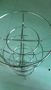 KỆ XÁCH TO INOX - KỆ ĐỂ TÔ INOX