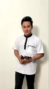 Baju Koko Pria Dewasa AL Bita Lengan Pendek Terbaru