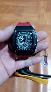 JAM TANGAN PRIA SPORT BISA DI PAKAI BERENANG CHORONO VARIASI TANGGAL AKTIF {FREE GELANG-KALUNG DAN BOX JAM TANAGAN}