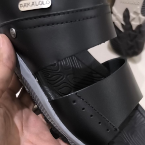 Sandal Pria Pakalolo Glory-03 Hitam Sendal Kulit Terbaru