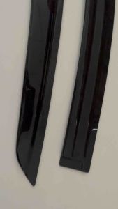 Perodua Axia D74A 2023 2024 2025 -Above Door Visor / Window Vent Visor Deflectors (MADE IN MALAYSIA)