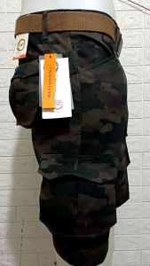 celana cargo pendek celana banyak kantong