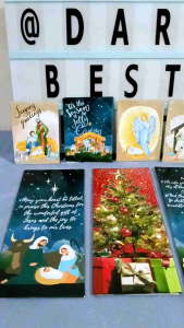Christmas Bible verse theme angpao money envelope ampao (long)