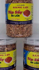 Tép sấy ăn liền 250gr- Sáng Lợi PQ- Giòn tôm mặn biển