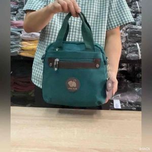 กระเป๋าถือ ทรงตั้งแบบมีสายสะพายยาว - ขนาด 9นิ้ว