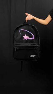 Tas ransel pria backpack losantos stars rainbow Free sticker